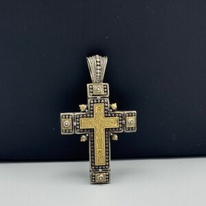 Konstantino Sterling Silver Cross Pendant